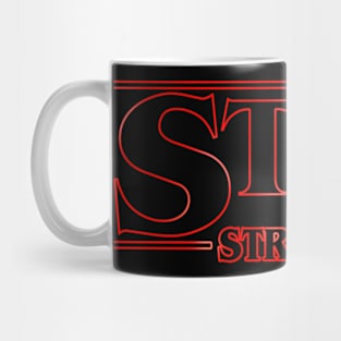 Stay Strange Red Mug